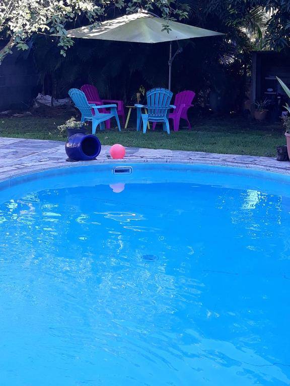 Appartement d'une chambre avec piscine partagee jardin clos et wifi a Ducos