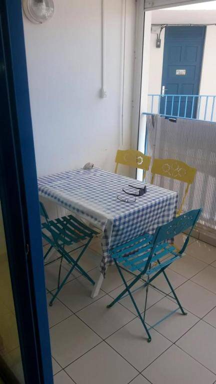 Studio a Le Diamant a 500 m de la plage avec vue sur la mer jardin clos et wifi