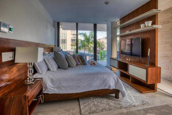 Astonishing Condo with balcony in a private complex with pool and gym