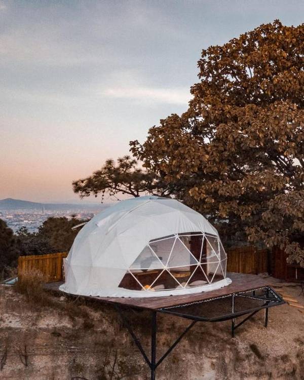 Conecta Glamping - Domo Glamping a unos minutos de la ciudad