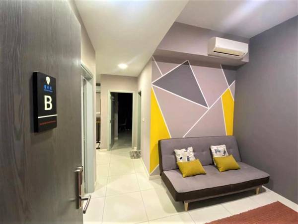 KK CITY JR HOMESTAY 2 ROOMS SUTERA AVENUE 【B】