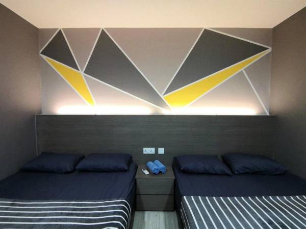 KK CITY JR HOMESTAY 2 ROOMS SUTERA AVENUE 【B】