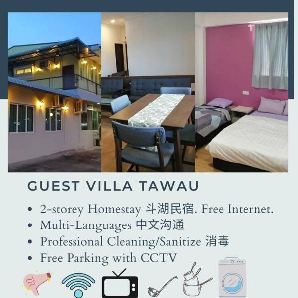 Tawau【NEW】斗湖民宿 4 Rooms max 12 pax  Wifi Parking