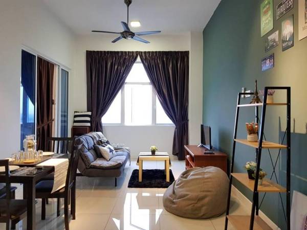 Puchong 1-5 pax 5mins IOI Mall LRT Cozy Apartment