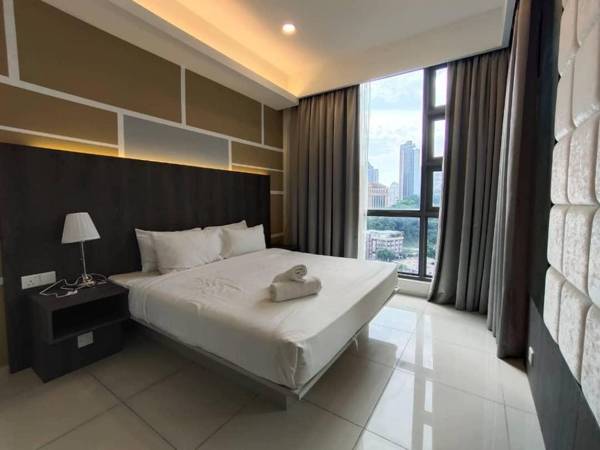 Cozy apartment 2br near KLCC China town pool gym