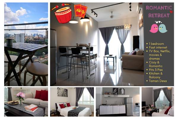 Romantic Home for Couples 5mins to Mid Valley mall