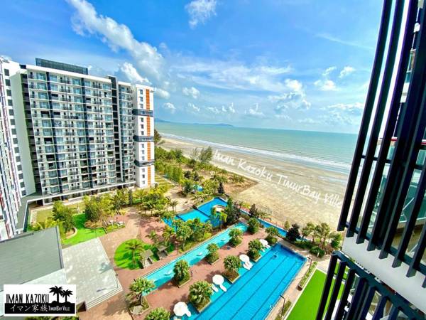 Sea  pool view  WiFi@ Iman Kazoku TimurBay Ville