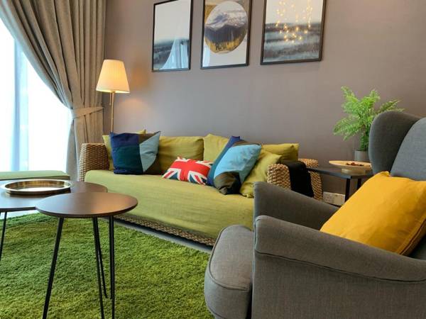 SweetHome 3BR aprt1226Sft@P'Residence Kuching3