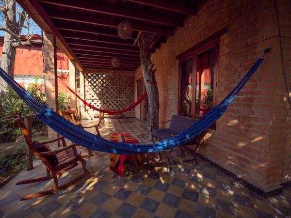 Cabañas Lobotepe 2 bedroom apartment in lush garden 3 blocks from beach and center of San Juan