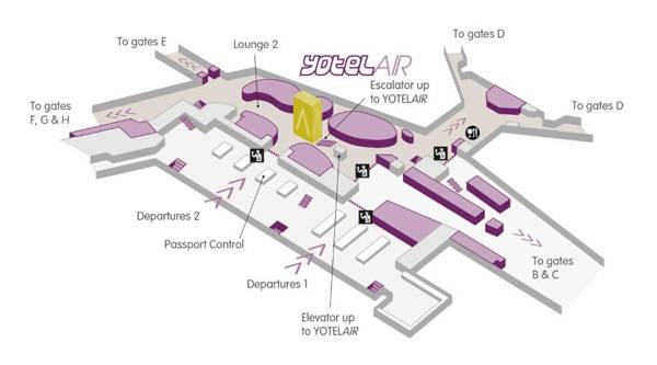 YOTELAIR Amsterdam Schiphol Transit Hotel