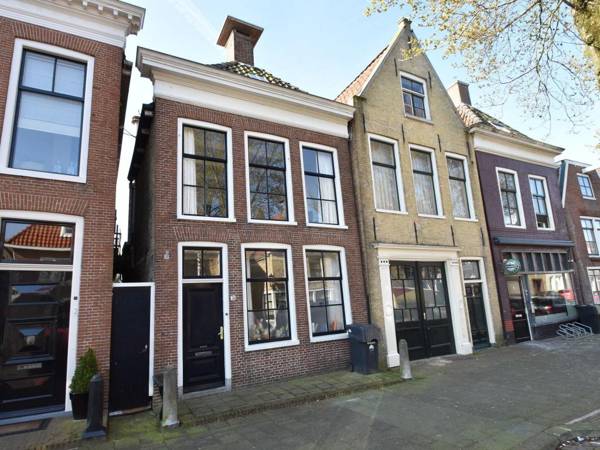 Monument building in the centre of Harlingen close to the ferry to the islands