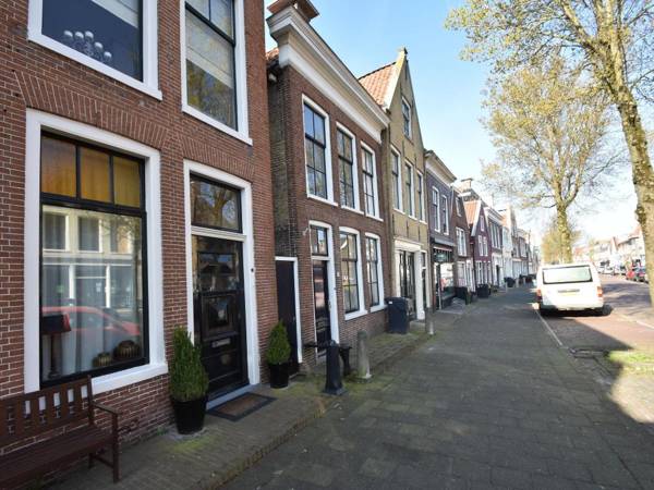 Monument building in the centre of Harlingen close to the ferry to the islands