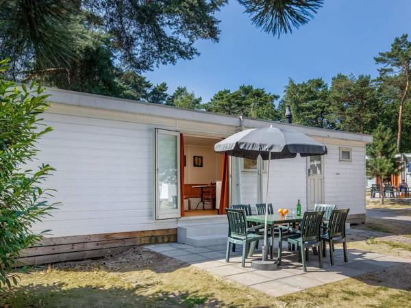 Comfortable chalet with microwave in natural surroundings