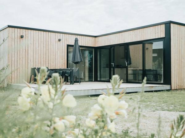 Modern chalet with terrace not far from the beach in Ouddorp