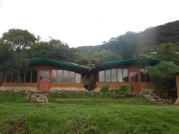 Llactapata Lodge overlooking Machu Picchu - camping - restaurant