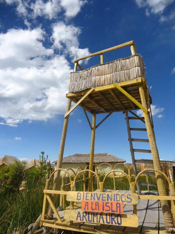 Uros Aruma Uro on Uros Floating Islands
