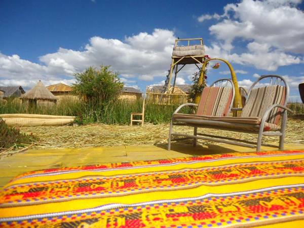 Uros Aruma Uro on Uros Floating Islands