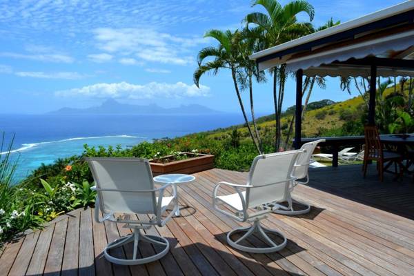 Villa Tiare - Tahiti - breathtaking view pool & garden - up to 7 pers