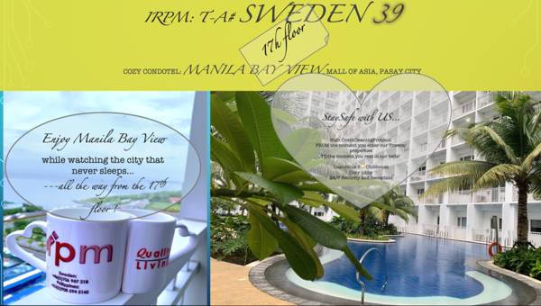IRPM: SHORE TA#Sweden39 COZYCondotelBalconySEAview