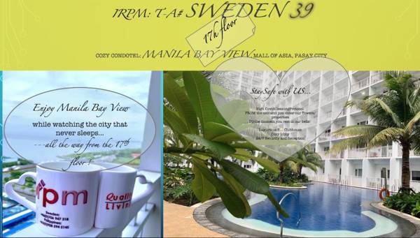 IRPM: SHORE TA#Sweden39 COZYCondotelBalconySEAview