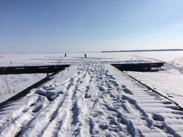Folwark Łuknajno nad Jeziorem Śniardwy
