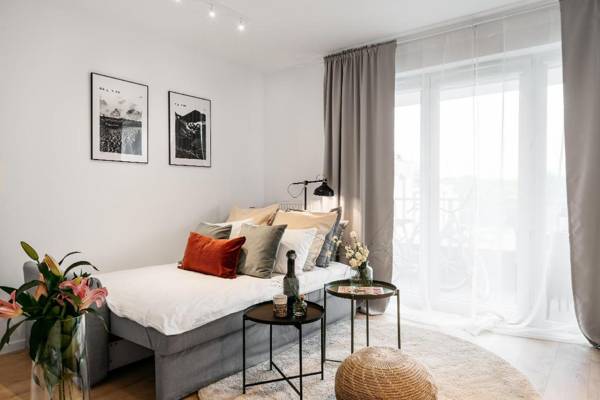 Modern studio in the vicinity of Vistula river