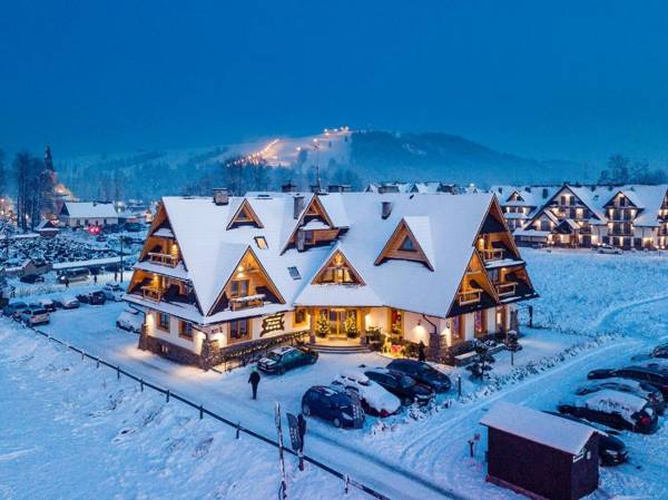 Dworek Myśliwski Hubert-świetna lokalizacja 50m od Term Bania 100m od wyciągu Kotelnica