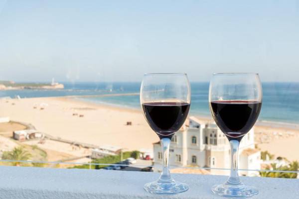 One bedroom appartement at Portimao 10 m away from the beach with sea view and terrace