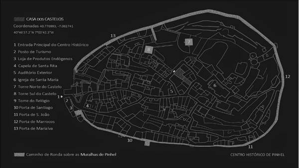 CASA dos CASTELOS . Centro Histórico de Pinhel