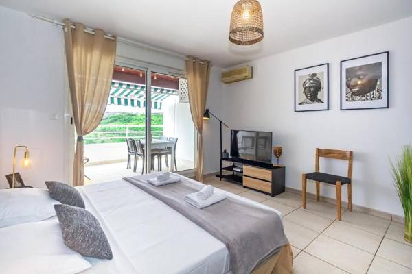 Out of Africa - beau studio avec magnifique vue mer à Cap Homard - Saint-Gilles