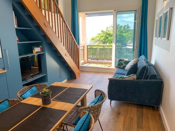 Le Pétrel Noir - Appartement sur la plage des Roches Noires à Saint-Gilles-les-Bains