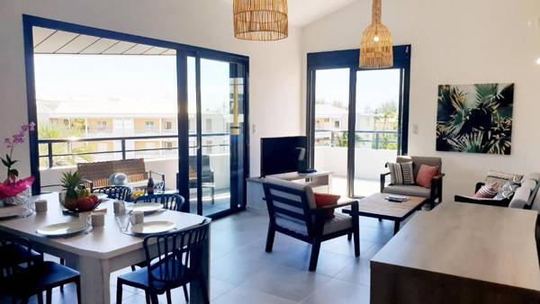 Appartement Etamine l'Ermitage les Bains proche du lagon pour 6 personnes