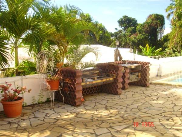 Appartement de 2 chambres avec piscine partagee jacuzzi et jardin clos a Bois de Nefles Saint Paul