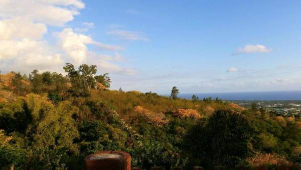 Studio avec vue sur la mer jardin clos et wifi a L'etang sale a 6 km de la plage