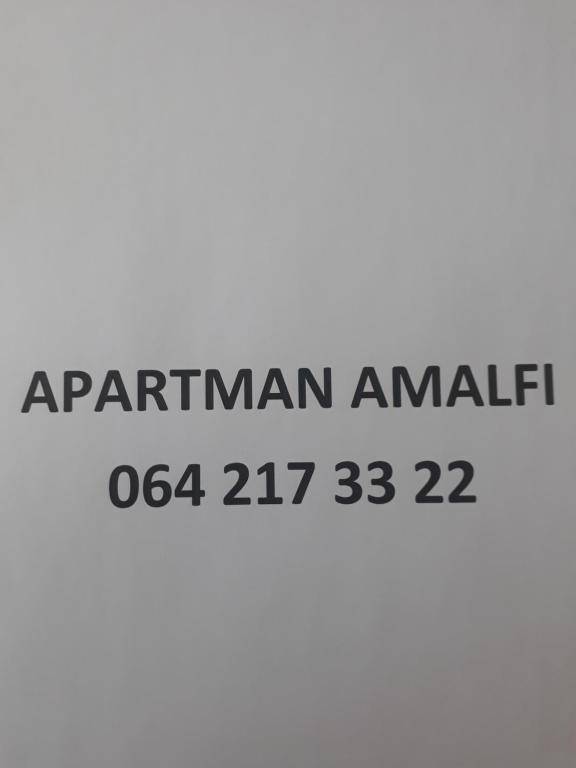 Apartman AMALFI