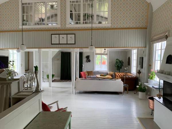 Rustic luxury lakeside house transformed chapel