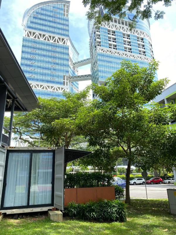 Shipping Container Hotel @ one-north