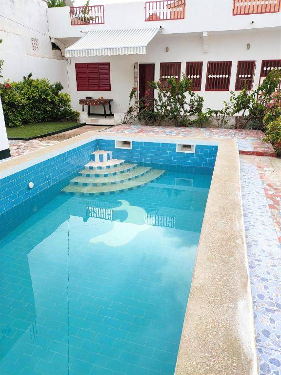 One bedroom appartement with shared pool furnished garden and wifi at M'bour 2 km away from the beach