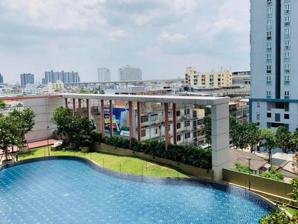 Cozy Swimming pool View Condo @ Taopoon MRT