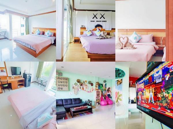 Patong center /Double Room /balcony/wz Kicthen/Pet