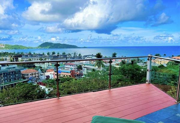 Andaman Hills - panoramic sea view house in Patong