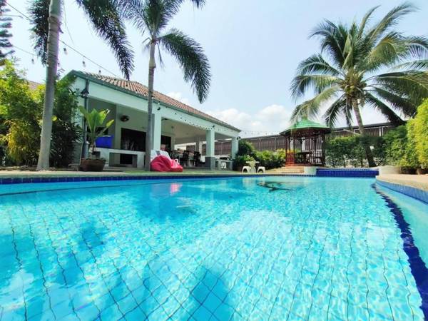 Big Private Pool Villa 5BR Huahin Near 7-11 Makro
