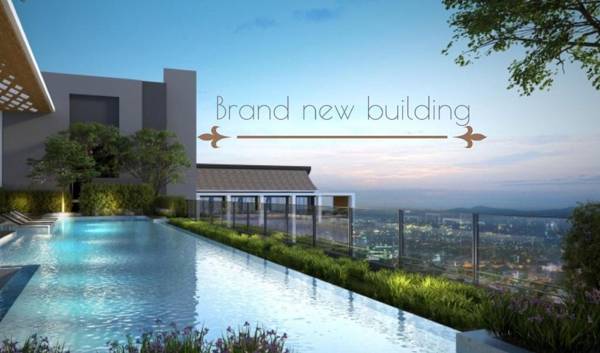 One bedroom with rooftop swimming pool A