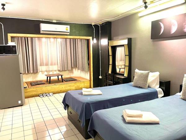 natural and convenient room twin bed in nimman