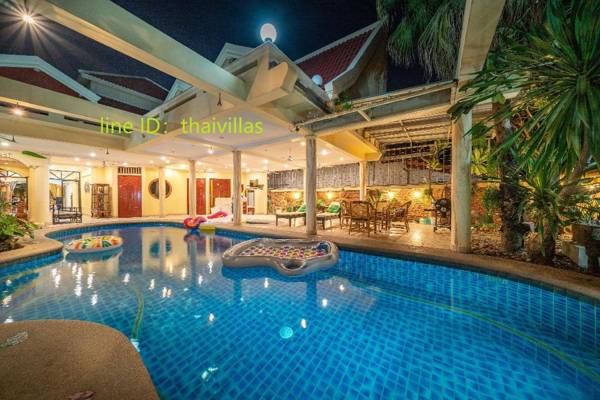 Jomtien beach 500Msuper Villa8 BR10-25PPL