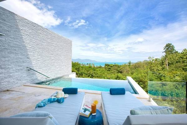 Shades of Blue - Modern Sea View 4 Bed Pool Villa