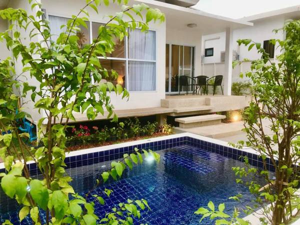 Two Bedroom Pool Villa Orchid short walk to beach