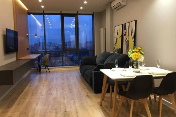 NEW Chkalov Tower City View 24/7 GYM + Playground