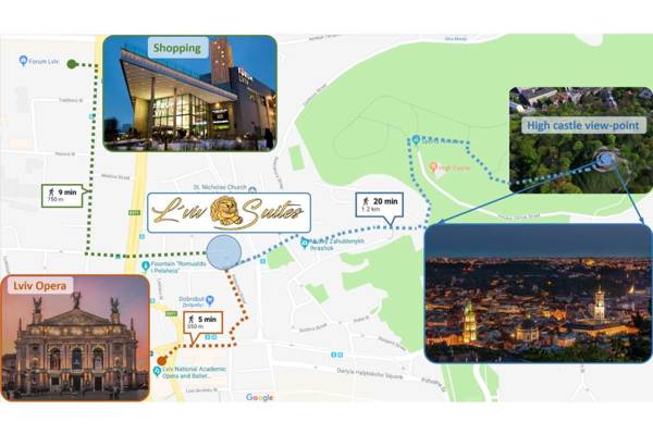 Lviv Suites at Pidmurna st. 20