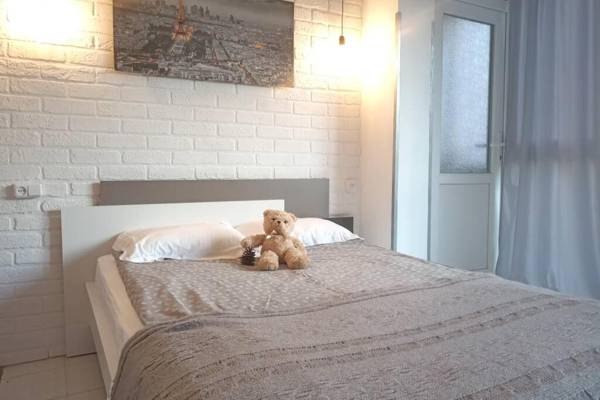 Квартира для 4-х с двумя санузлами и балконом для курения